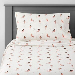 Pillowfort -  Mermaid Cotton Kids' Sheet Set Bedding  Mermaid